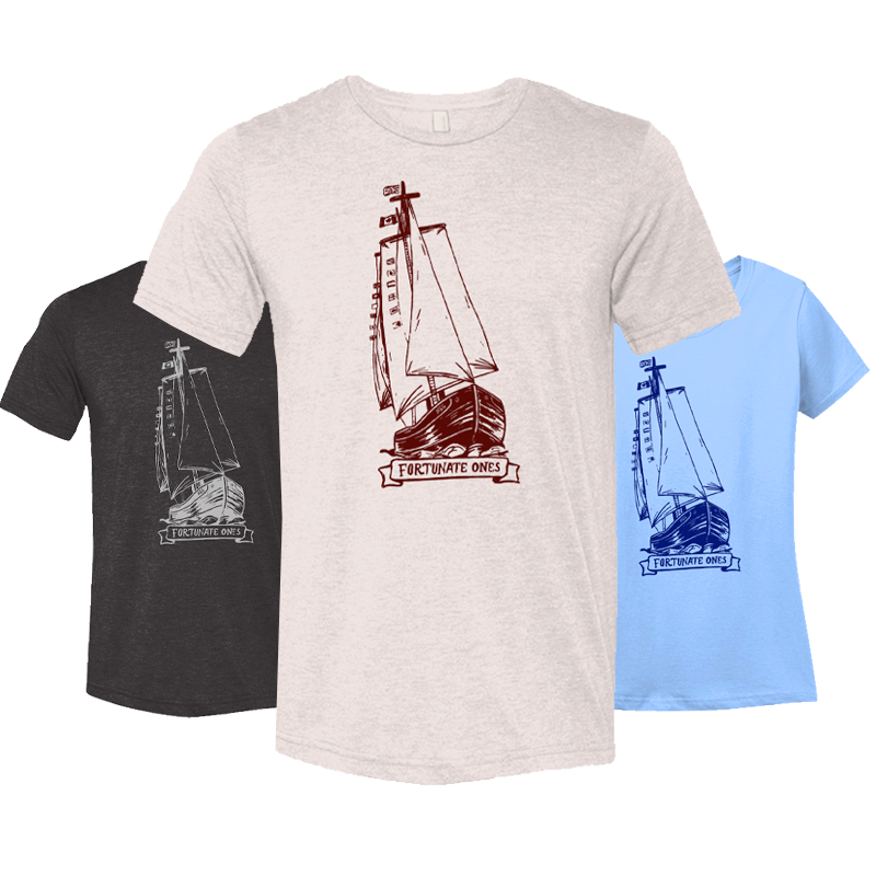 T Shirt - Tall Ship